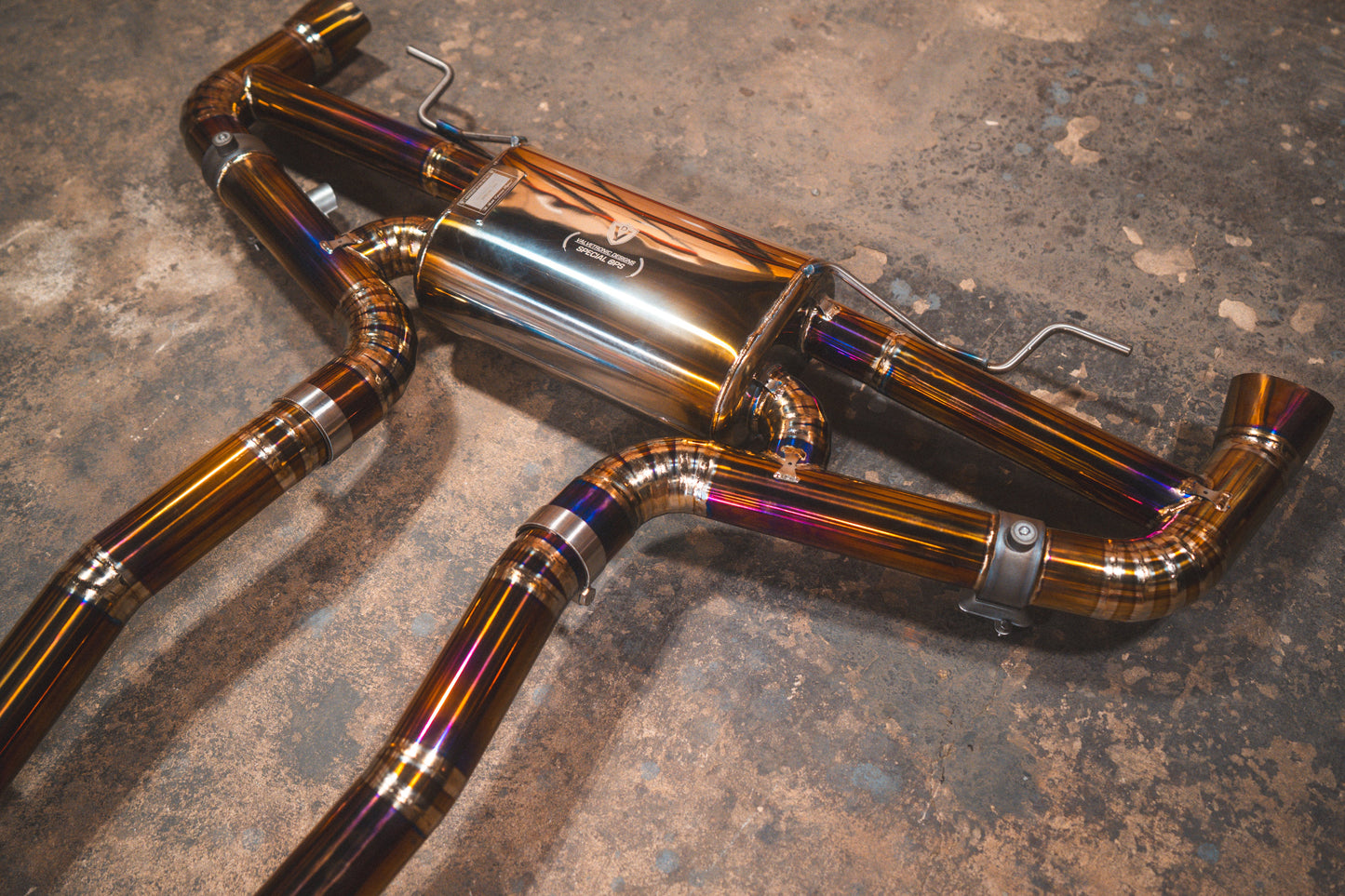 Mercedes AMG GLC 63 / S Valved Sport Exhaust system - MER.AMG.GLC63.VSES.TI-  DRIVEN - 7