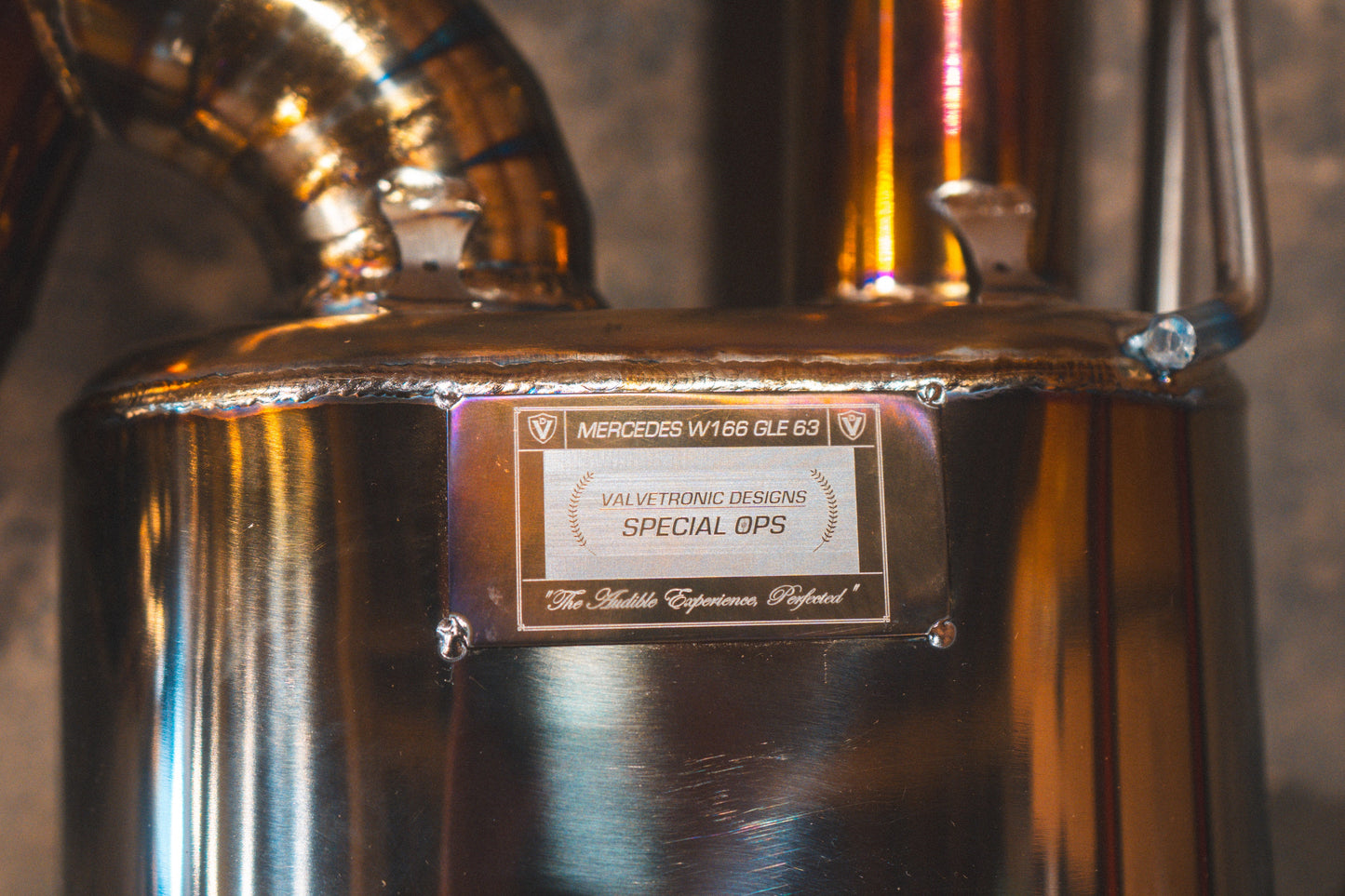 Mercedes AMG GLC 63 / S Valved Sport Exhaust system - MER.AMG.GLC63.VSES.TI-  DRIVEN - 11