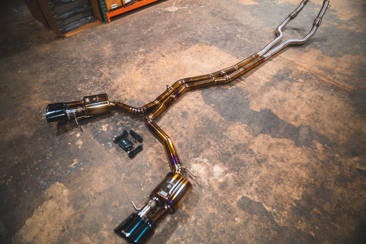 Audi RS6 / RS7 C8 Valved Sport Exhaust System - AUD.C8.VSES.TI-AUD.C8.VSES.FF.TI-  DRIVEN - 2