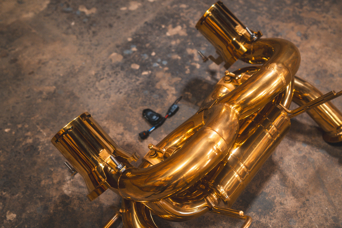 Lamborghini Aventador SVJ/Ultimae Valved Sport Exhaust System - LAM.SVJ.VSES.AG-  DRIVEN - 8