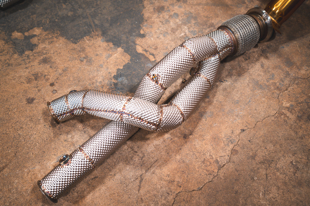 Lamborghini Aventador SVJ/Ultimae Valved Sport Exhaust System - LAM.SVJ.VSES.AG-  DRIVEN - 11