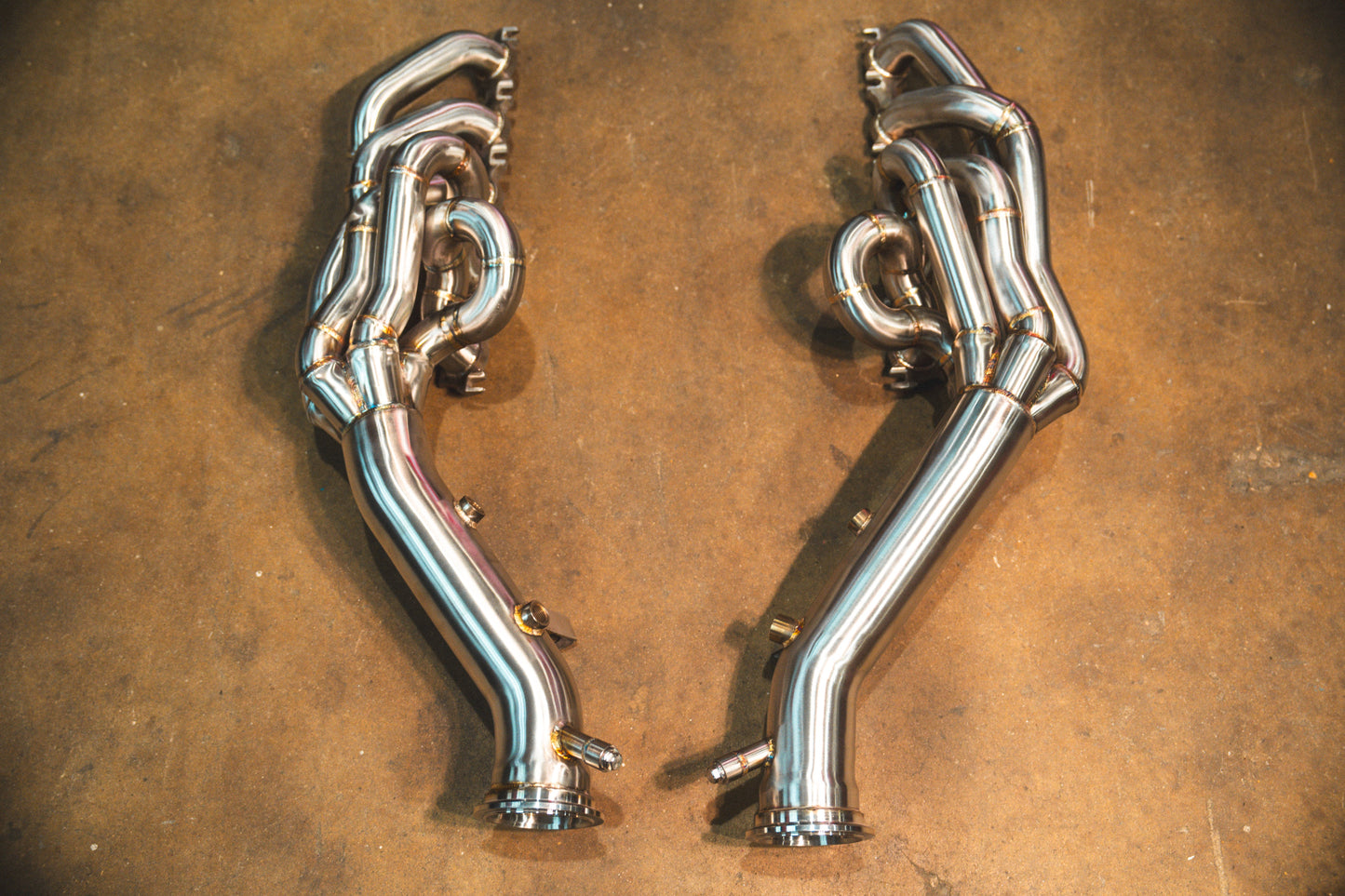 Audi R8 / Lamborghini Gallardo LP / Lamborghini Huracan Free Flow Headers - AUD.LAM.V10.FFH.R8.1.BR-AUD.LAM.V10.FFH.EVO.2.BR-AUD.R8.V8.FFH.BR-  DRIVEN - 1