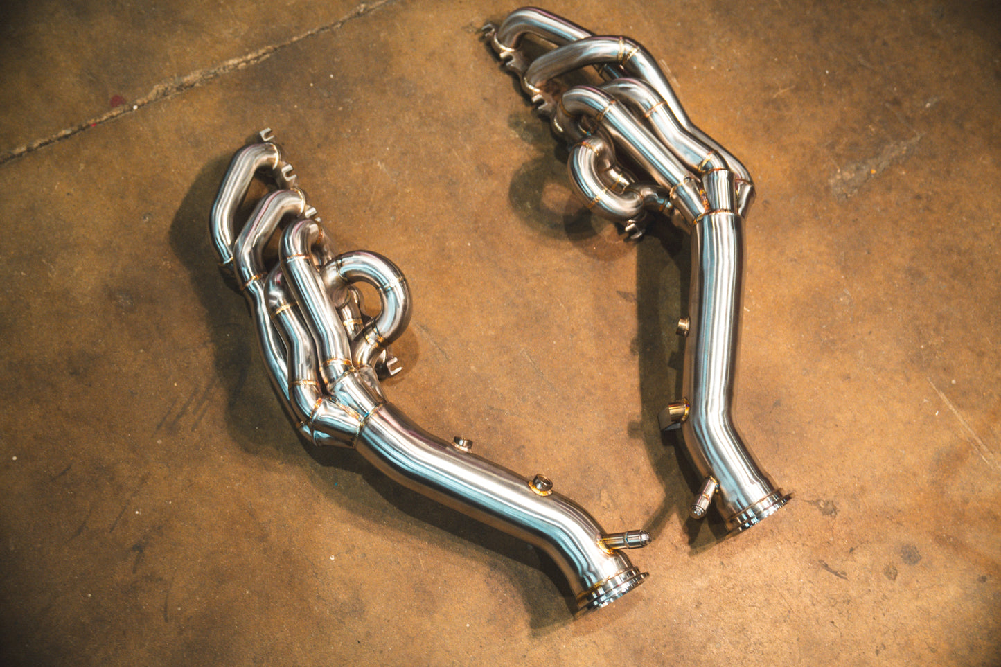 Audi R8 / Lamborghini Gallardo LP / Lamborghini Huracan Free Flow Headers - AUD.LAM.V10.FFH.R8.1.BR-AUD.LAM.V10.FFH.EVO.2.BR-AUD.R8.V8.FFH.BR-  DRIVEN - 2