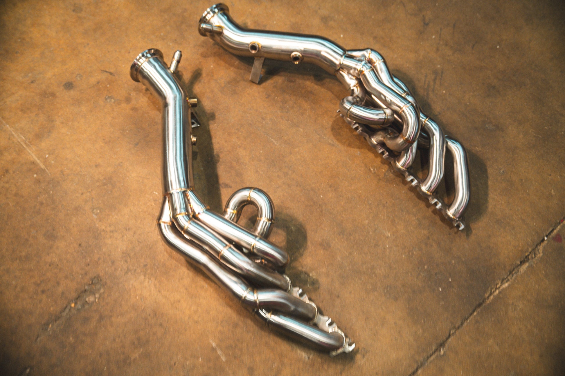 Audi R8 / Lamborghini Gallardo LP / Lamborghini Huracan Free Flow Headers - AUD.LAM.V10.FFH.R8.1.BR-AUD.LAM.V10.FFH.EVO.2.BR-AUD.R8.V8.FFH.BR-  DRIVEN - 3