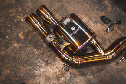 Ferrari 599 RACE F1 Valved Exhaust system - FER.599.VSES.FFH.AG-FER.599.VSES.FFH.TI-  DRIVEN - 5