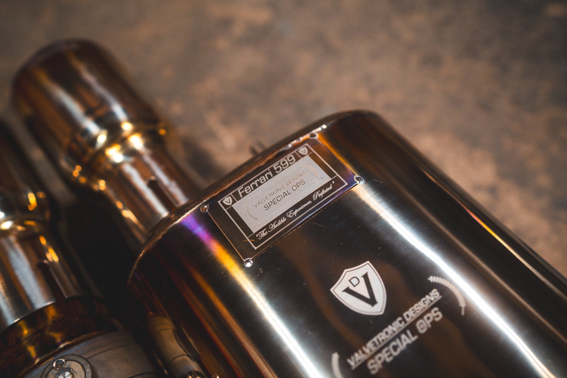 Ferrari 599 RACE F1 Valved Exhaust system - FER.599.VSES.FFH.AG-FER.599.VSES.FFH.TI-  DRIVEN - 9