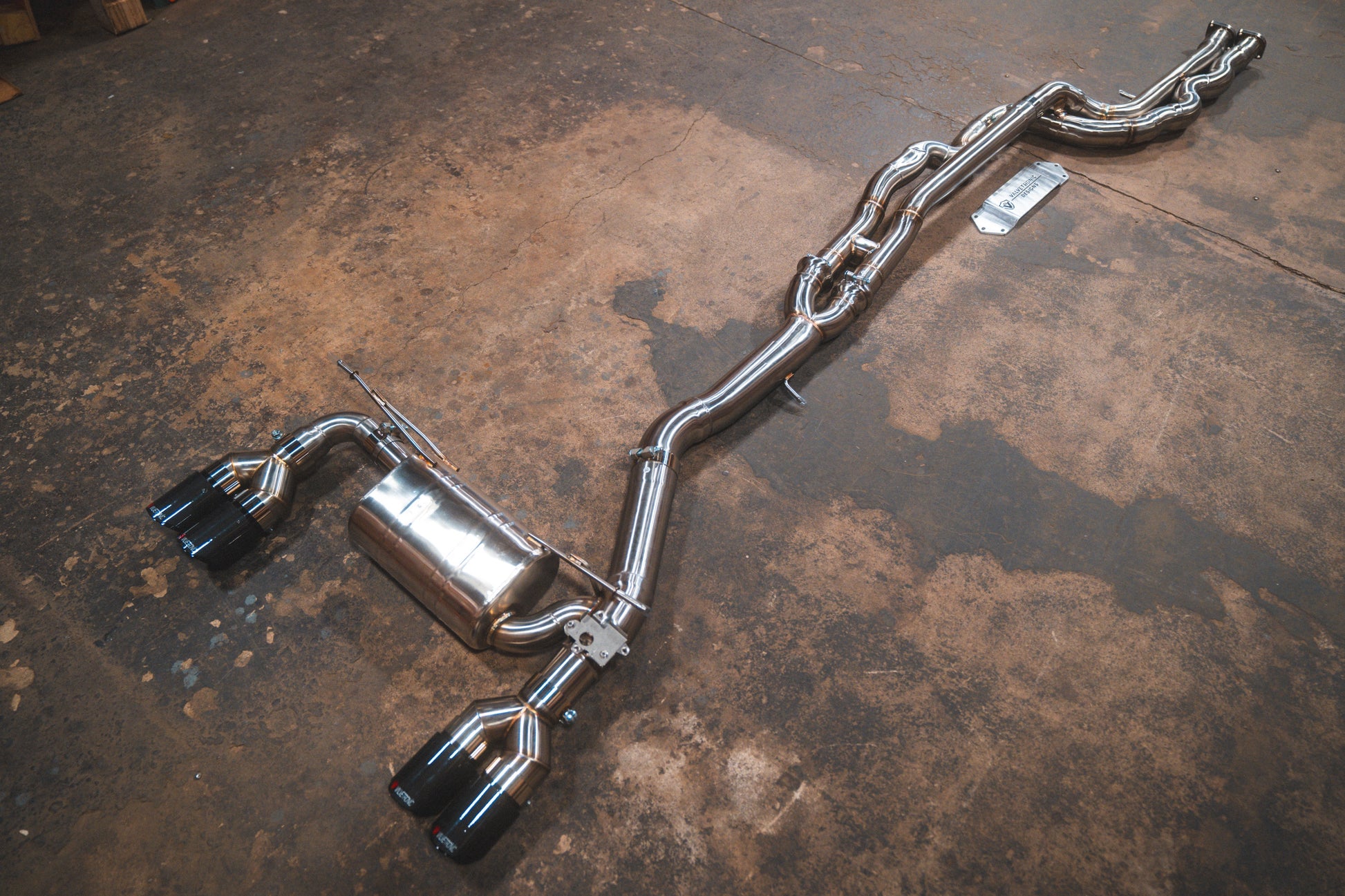 BMW F87 M2 Competition Equal Length Valved Sport Exhaust System - BMW.F87C.M2.VSES.BR.BRSH-BMW.F87C.M2.VSES.BR.BRT-BMW.F87C.M2.VSES.BR.BLK-BMW.F87C.M2.VSES.BR.FC-BMW.F87C.M2.VSES.BR.RC-  DRIVEN - 2