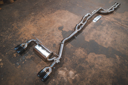 BMW F87 M2 Competition Equal Length Valved Sport Exhaust System - BMW.F87C.M2.VSES.BR.BRSH-BMW.F87C.M2.VSES.BR.BRT-BMW.F87C.M2.VSES.BR.BLK-BMW.F87C.M2.VSES.BR.FC-BMW.F87C.M2.VSES.BR.RC-  DRIVEN - 2