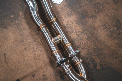 BMW F87 M2 Competition Equal Length Valved Sport Exhaust System - BMW.F87C.M2.VSES.BR.BRSH-BMW.F87C.M2.VSES.BR.BRT-BMW.F87C.M2.VSES.BR.BLK-BMW.F87C.M2.VSES.BR.FC-BMW.F87C.M2.VSES.BR.RC-  DRIVEN - 7