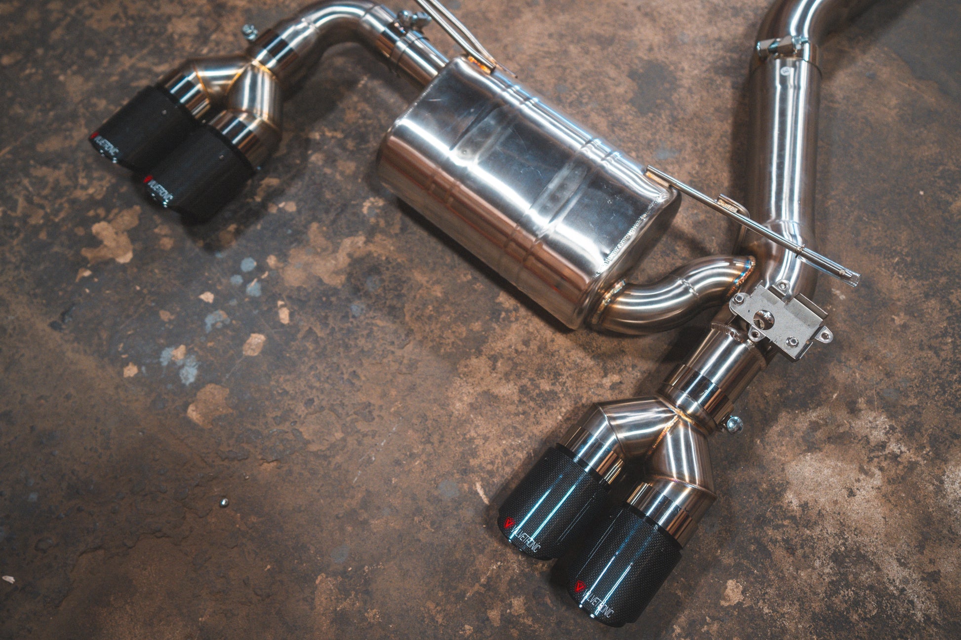 BMW F87 M2 Competition Equal Length Valved Sport Exhaust System - BMW.F87C.M2.VSES.BR.BRSH-BMW.F87C.M2.VSES.BR.BRT-BMW.F87C.M2.VSES.BR.BLK-BMW.F87C.M2.VSES.BR.FC-BMW.F87C.M2.VSES.BR.RC-  DRIVEN - 14