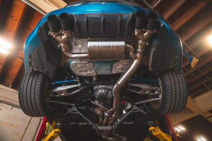 BMW F87 M2 Competition Equal Length Valved Sport Exhaust System - BMW.F87C.M2.VSES.BR.BRSH-BMW.F87C.M2.VSES.BR.BRT-BMW.F87C.M2.VSES.BR.BLK-BMW.F87C.M2.VSES.BR.FC-BMW.F87C.M2.VSES.BR.RC-  DRIVEN - 27