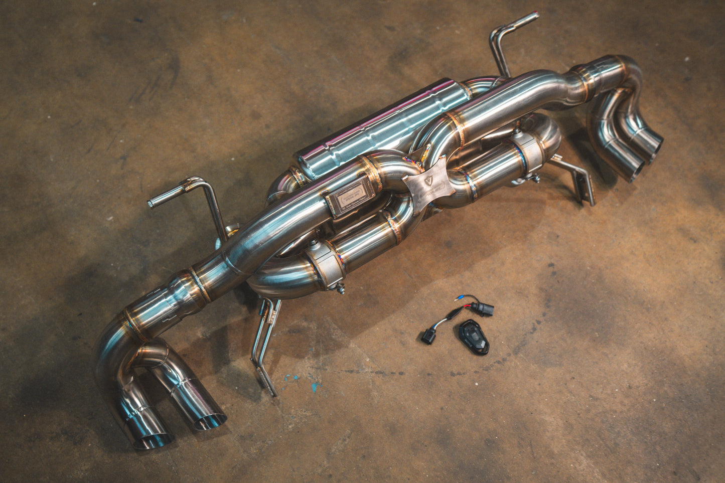 Lamborghini Gallardo LP Valved Sport Exhaust System - LAM.LP570.VSES.BR-  DRIVEN - 2