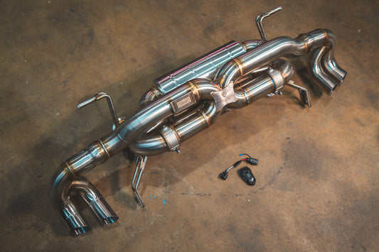 Lamborghini Gallardo LP Valved Sport Exhaust System - LAM.LP570.VSES.BR-  DRIVEN - 2