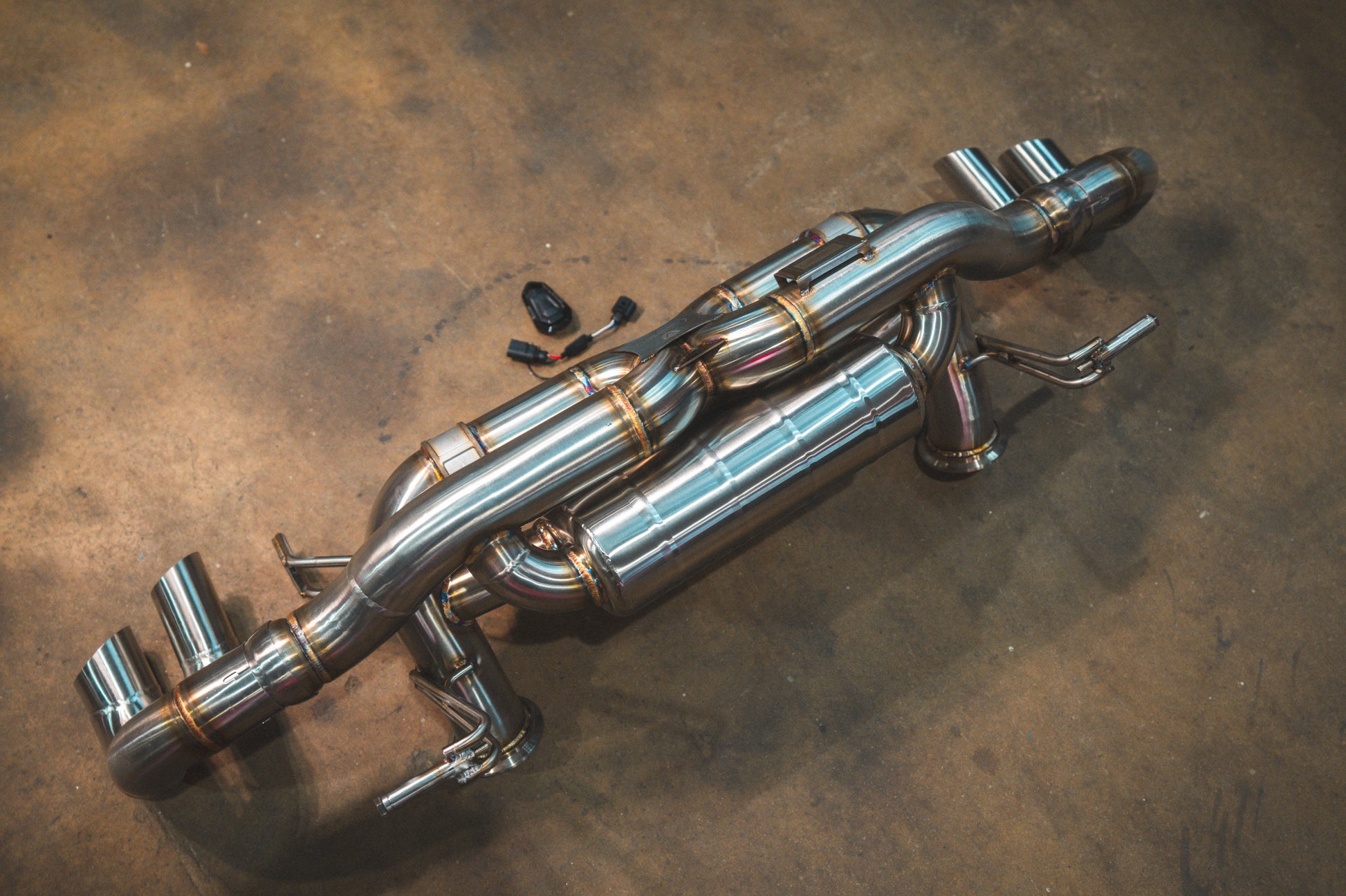 Lamborghini Gallardo LP Valved Sport Exhaust System - LAM.LP570.VSES.BR-  DRIVEN - 3