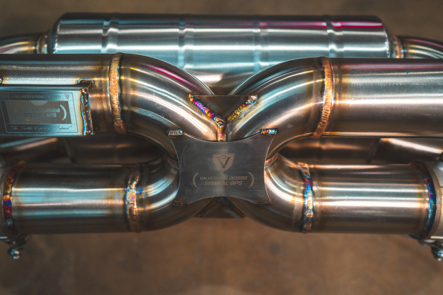 Lamborghini Gallardo LP Valved Sport Exhaust System - LAM.LP570.VSES.BR-  DRIVEN - 12