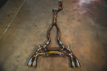 BMW X3M / X4M Valved Sport Exhaust System (F97 / F98) - BMW.F9X.X3M.VSES.BR.BRSH-BMW.F9X.X3M.VSES.BR.BRT-BMW.F9X.X3M.VSES.BR.BLK-BMW.F9X.X3M.VSES.BR.FC-BMW.F9X.X3M.VSES.BR.RC-  DRIVEN - 1