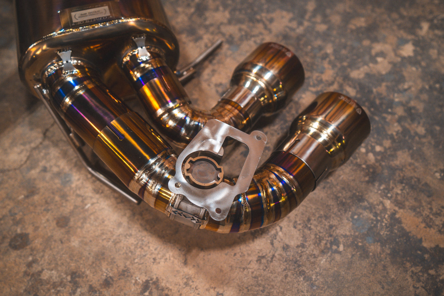 Chevrolet Corvette C8 Valved Sport Exhaust System - CHEV.C8.VSES.TI-CHEV.C8.VSES.FF.TI-  DRIVEN - 6