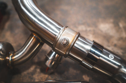 BMW G20/G22/G26 M340i/M440i Valved Sport Exhaust System - BMW.G20.M340i.VSES.BR.BRSH-BMW.G20.M340i.VSES.TI.TIBRT-BMW.G20.M340i.VSES.BR.BRT-BMW.G20.M340i.VSES.TI.BRT-BMW.G20.M340i.VSES.BR.BLK-  DRIVEN - 9