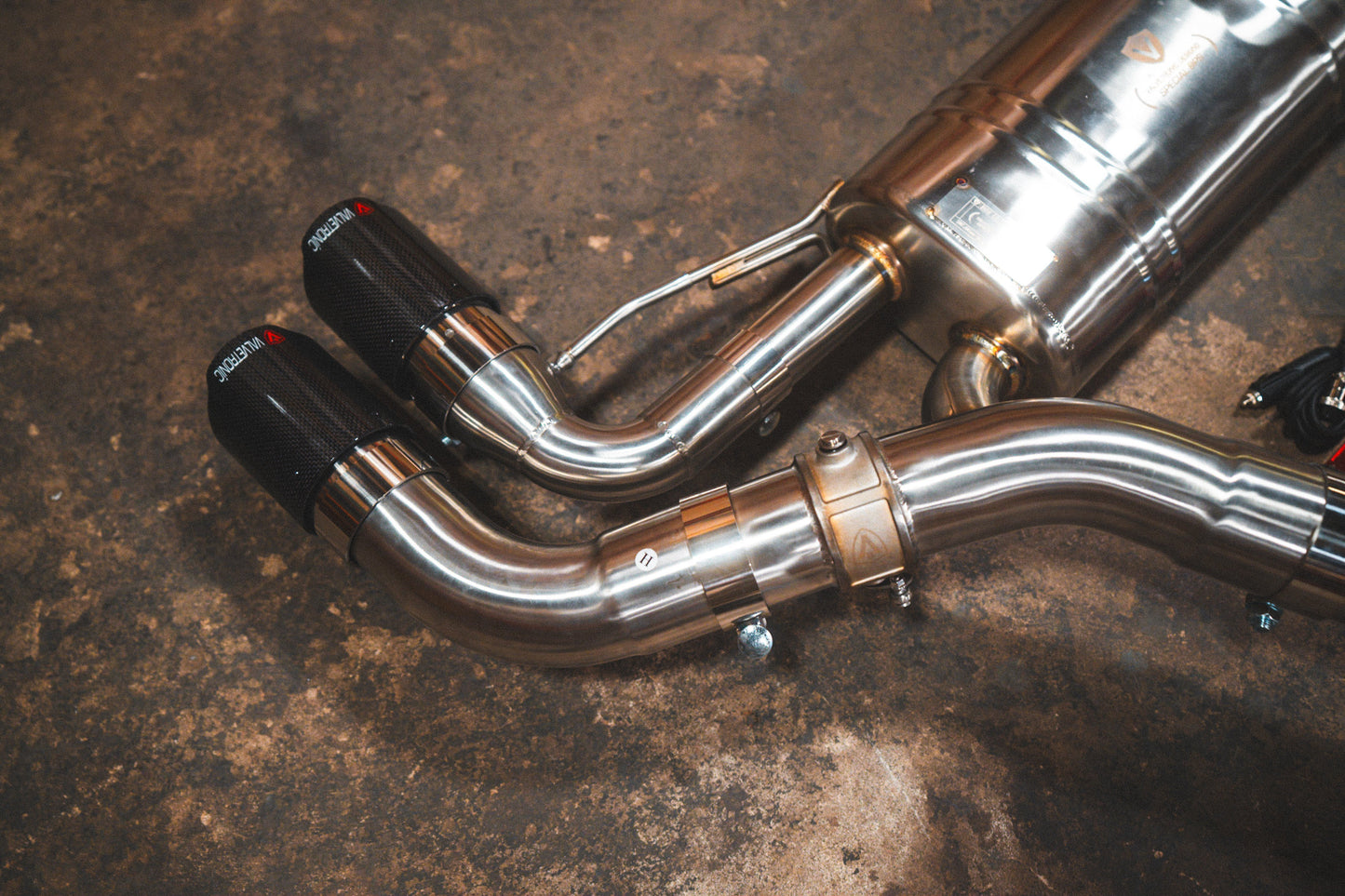 BMW G20/G22/G26 M340i/M440i Valved Sport Exhaust System - BMW.G20.M340i.VSES.BR.BRSH-BMW.G20.M340i.VSES.TI.TIBRT-BMW.G20.M340i.VSES.BR.BRT-BMW.G20.M340i.VSES.TI.BRT-BMW.G20.M340i.VSES.BR.BLK-  DRIVEN - 13