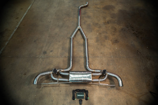 BMW X5/X6 G05 40i Valved Sport Exhaust System - BMW.X5.G05.I6.VSES.BR-  DRIVEN - 1
