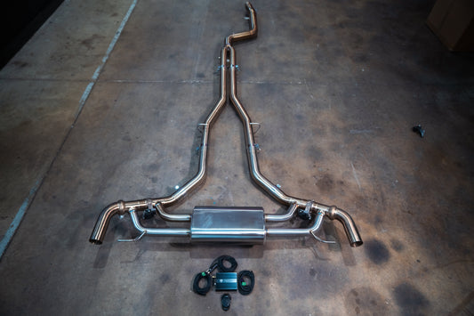 Bmw X7 G07 40i Valved Sport Exhaust System - BMW.X7.G07.I6.VSES.BR-  DRIVEN - 1