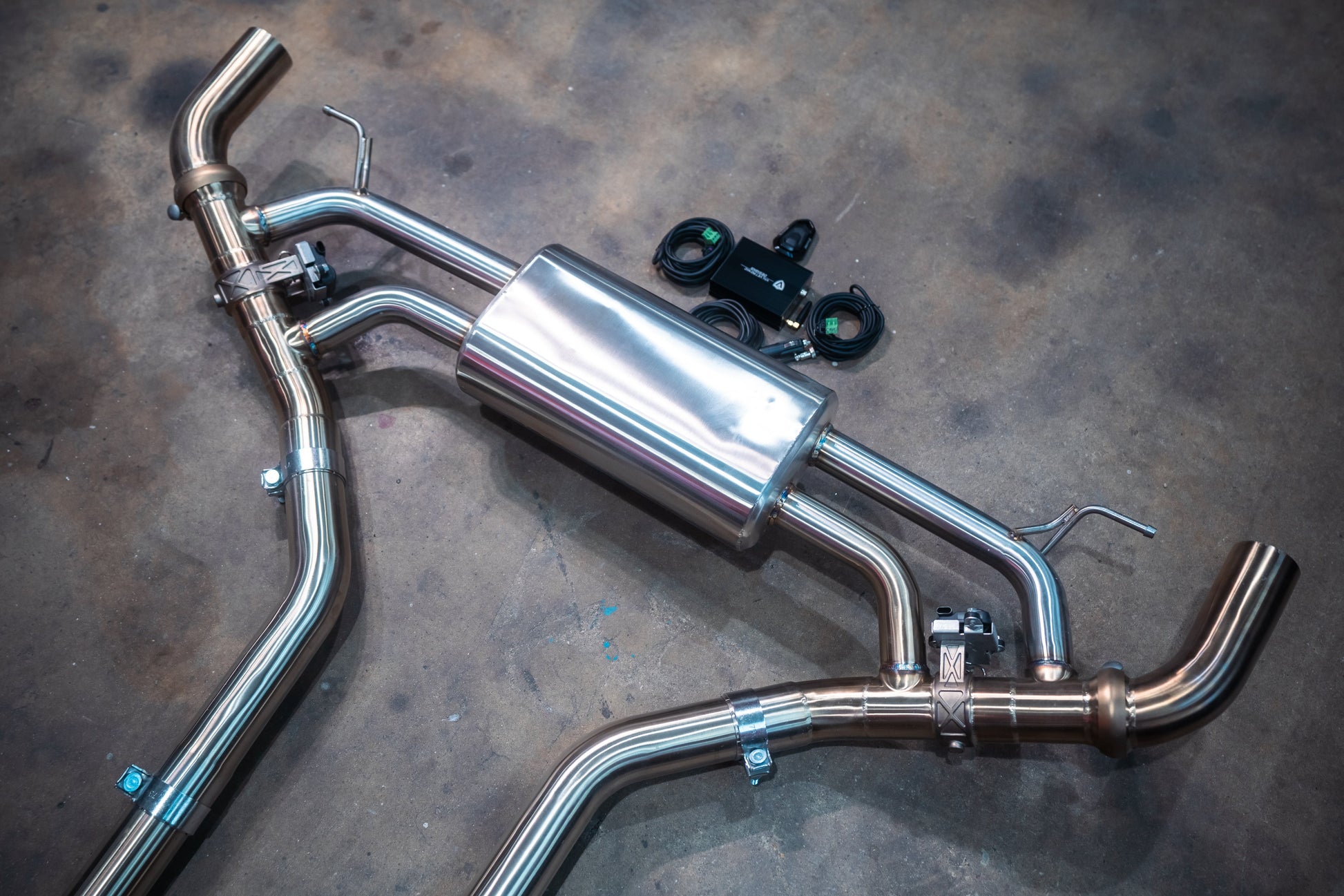 Bmw X7 G07 40i Valved Sport Exhaust System - BMW.X7.G07.I6.VSES.BR-  DRIVEN - 2