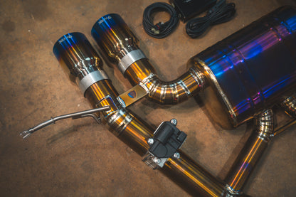 BMW G8x M3 / M4 Valved Sport Exhaust System - BMW.G8X.M3.VSES.BR.BRSH-BMW.G8X.M3.VSES.BR.BRT-BMW.G8X.M3.VSES.BR.BLK-BMW.G8X.M3.VSES.BR.FC-BMW.G8X.M3.VSES.BR.RC-  DRIVEN - 25