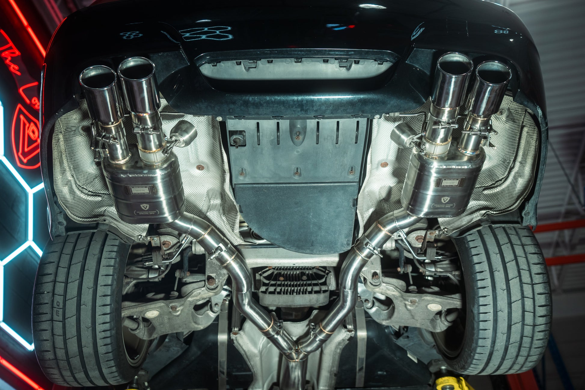 BMW E60 M5 Valved Sport Exhaust System - BMW.E60.M5.VSES.BR-  DRIVEN - 17