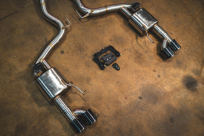 Ford Mustang GT S650 Valved Sport Exhaust System - FRD.S550.S650.VSES.BR-FRD.S550.S650.VSES.BR-FRD.S550.S650.VSES.TI-FRD.S550.S650.VSES.TI-  DRIVEN - 9