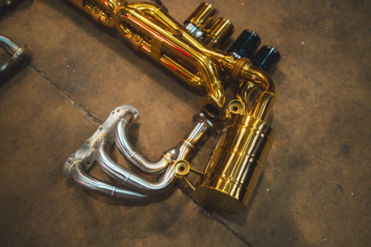 Valvetronic Valved Sport Exhaust System for Porsche 911 Carrera / S / GTS (991.1) - POR.991.CAR.VSES.AG-POR.991.CAR.VSES.TI-POR.991.CAR.VSES.FFH.AG-POR.991.CAR.VSES.FFH.TI-  DRIVEN - 4