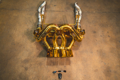 Lamborghini Aventador LP700 / S / SV Valved Sport Exhaust System - LAM.LP700.VSES.AG-LAM.LP700.VSES.TI-LAM.LP700.VSES.FF.AG-LAM.LP700.VSES.FF.TI-LAM.LP740.VSES.AG-  DRIVEN - 1