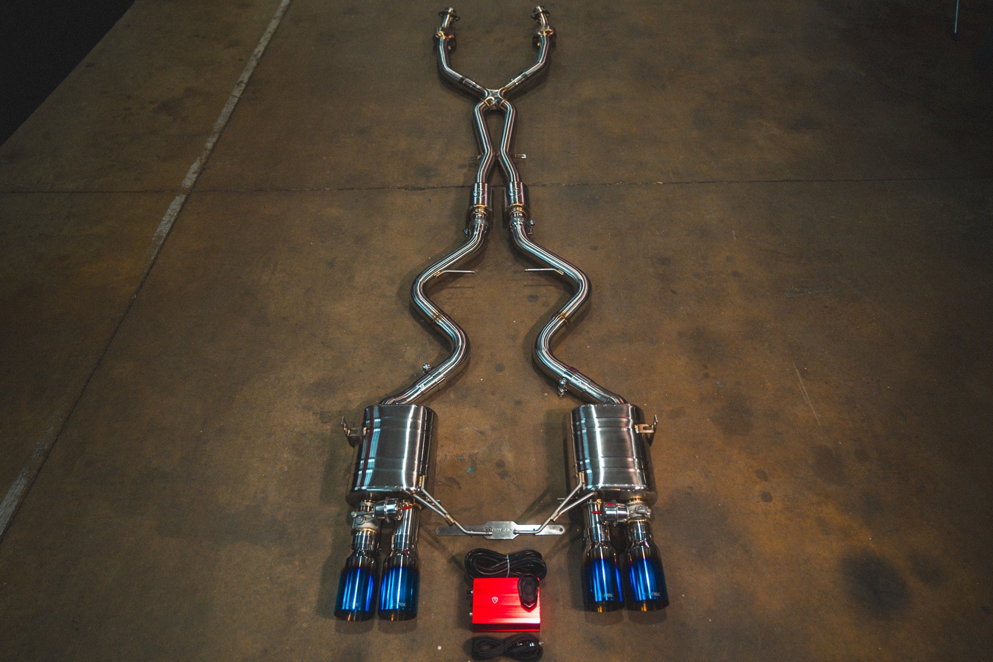 BMW E9x M3 Valved Sport Exhaust System (V2) - BMW.E9X.M3.AXL.BR.BRSH-BMW.E9X.M3.AXL.BR.BRT-BMW.E9X.M3.AXL.BR.BLK-BMW.E9X.M3.AXL.BR.RC-BMW.E9X.M3.AXL.BR.FC-  DRIVEN - 19