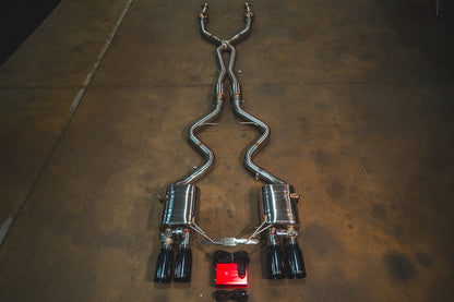 BMW E9x M3 Valved Sport Exhaust System (V2) - BMW.E9X.M3.AXL.BR.BRSH-BMW.E9X.M3.AXL.BR.BRT-BMW.E9X.M3.AXL.BR.BLK-BMW.E9X.M3.AXL.BR.RC-BMW.E9X.M3.AXL.BR.FC-  DRIVEN - 21