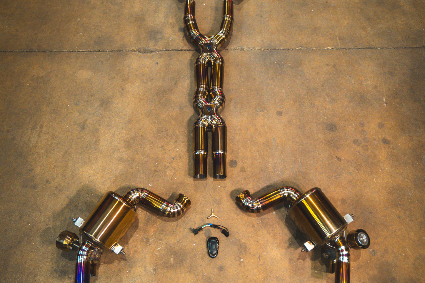 Ferrari California 4.3 V8 Valved Sport Exhaust System - FER.CALI.43.VSES.TI-FER.CALI.43.VSES.FF.TI-  DRIVEN - 2