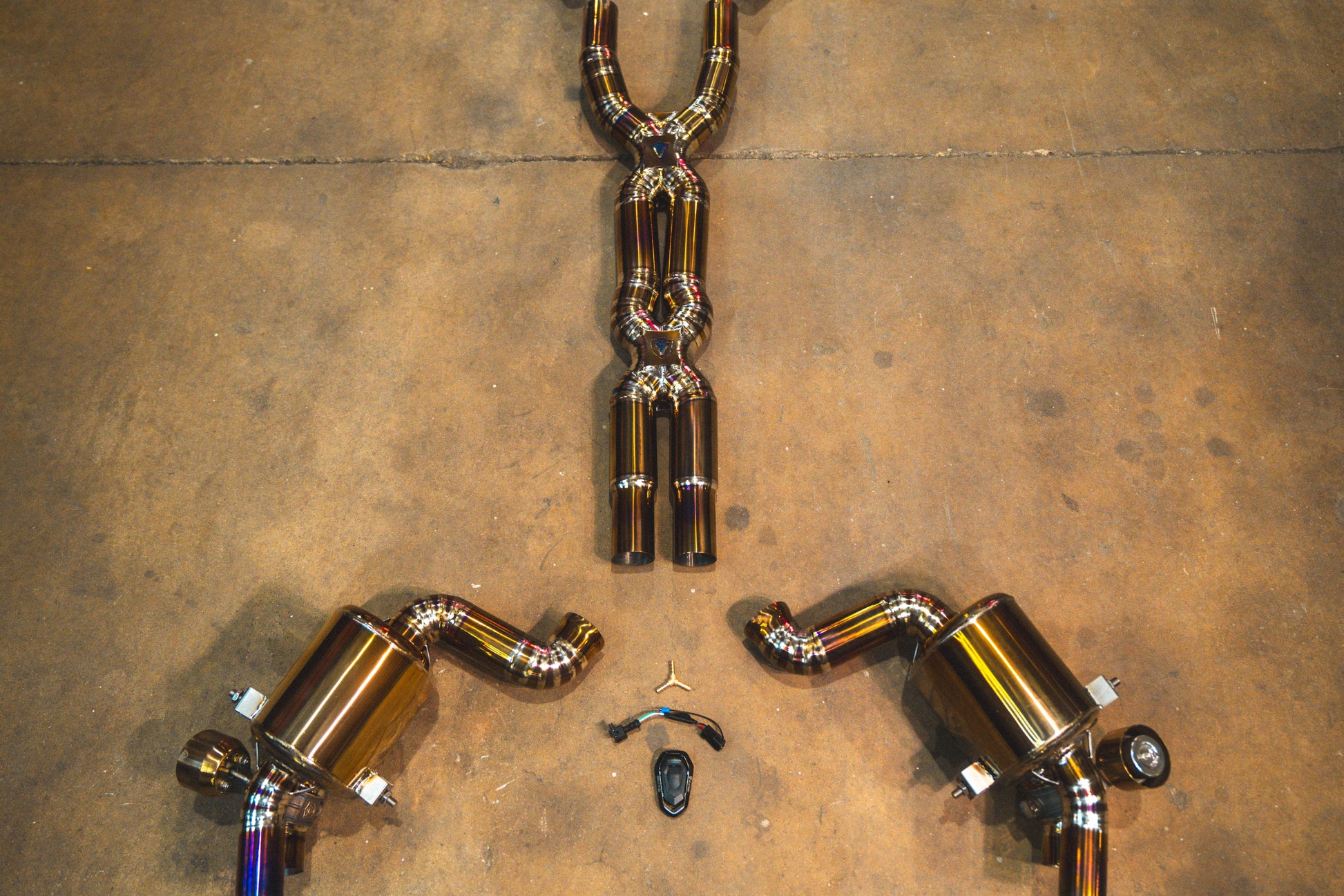 Ferrari California 4.3 V8 Valved Sport Exhaust System - FER.CALI.43.VSES.TI-FER.CALI.43.VSES.FF.TI-  DRIVEN - 2