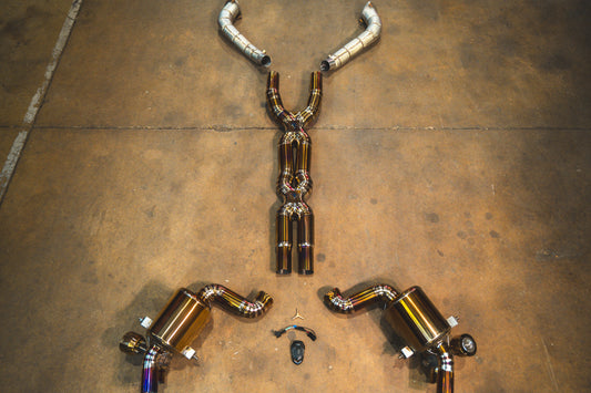 Ferrari California 4.3 V8 Valved Sport Exhaust System - FER.CALI.43.VSES.TI-FER.CALI.43.VSES.FF.TI-  DRIVEN - 1