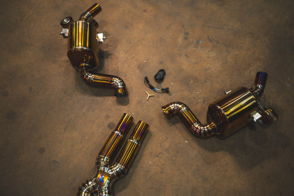 Ferrari California 4.3 V8 Valved Sport Exhaust System - FER.CALI.43.VSES.TI-FER.CALI.43.VSES.FF.TI-  DRIVEN - 3