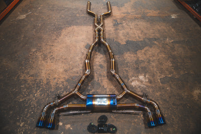 BMW X5M / X6M F95 / F96 VALVED SPORT EXHAUST SYSTEM - BMW.F95.X5M.VSES.BR.BRSH-BMW.F95.X5M.VSES.BR.BLK-BMW.F95.X5M.VSES.BR.BRT-BMW.F95.X5M.VSES.BR.FC-BMW.F95.X5M.VSES.BR.RC-  DRIVEN - 15