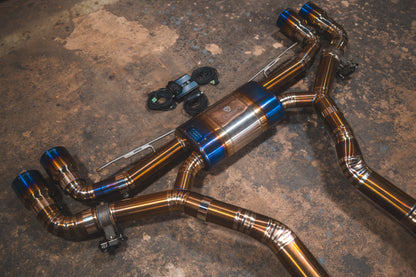 BMW X5M / X6M F95 / F96 VALVED SPORT EXHAUST SYSTEM - BMW.F95.X5M.VSES.BR.BRSH-BMW.F95.X5M.VSES.BR.BLK-BMW.F95.X5M.VSES.BR.BRT-BMW.F95.X5M.VSES.BR.FC-BMW.F95.X5M.VSES.BR.RC-  DRIVEN - 19