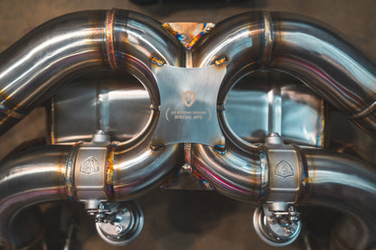 Aston Martin DBS V12 Valved Sport Exhaust System - AMR.DBS.V12.VSES.BR-AMR.DBS.V12.VSES.FFH.BR-  DRIVEN - 4