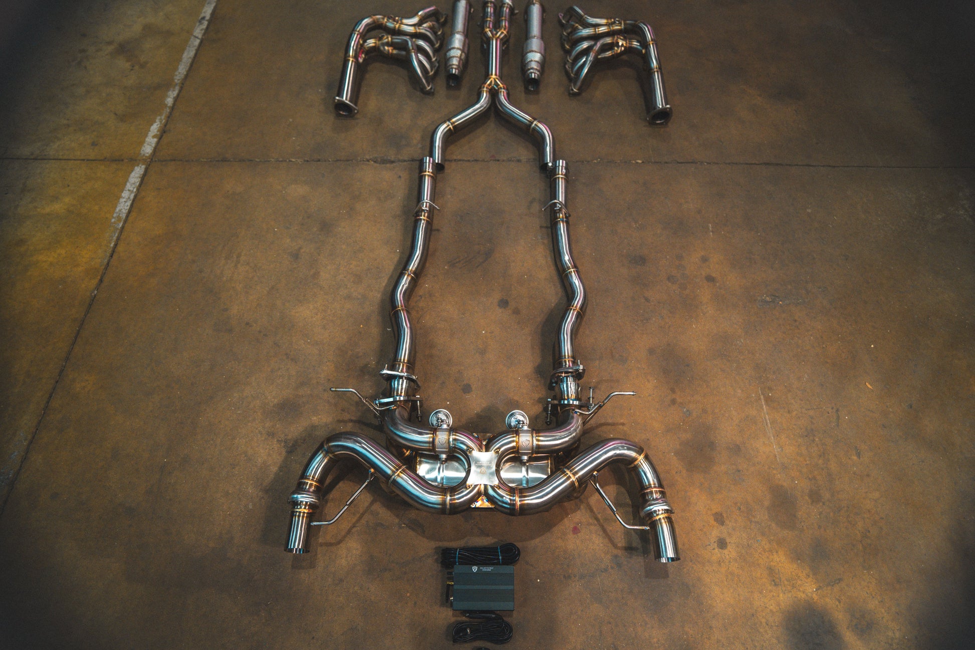 Aston Martin DBS V12 Valved Sport Exhaust System - AMR.DBS.V12.VSES.BR-AMR.DBS.V12.VSES.FFH.BR-  DRIVEN - 1