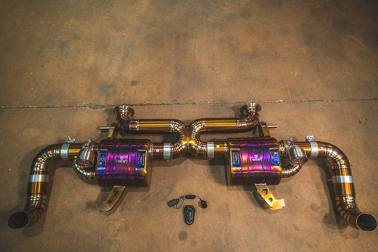 Audi R8 Valved Exhaust System - AUD.R8.V10.GEN2.VSES.TI-  DRIVEN - 1