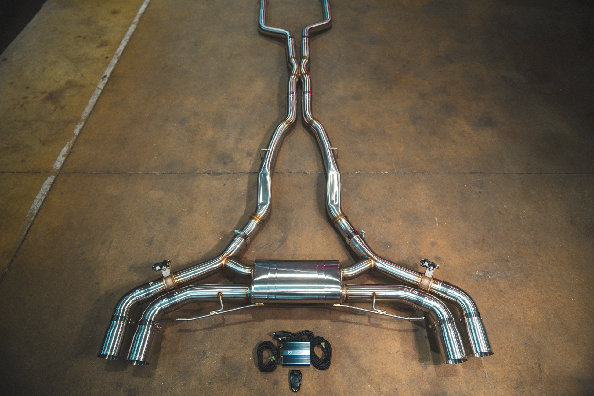 BMW X5M / X6M F95 / F96 VALVED SPORT EXHAUST SYSTEM - BMW.F95.X5M.VSES.BR.BRSH-BMW.F95.X5M.VSES.BR.BLK-BMW.F95.X5M.VSES.BR.BRT-BMW.F95.X5M.VSES.BR.FC-BMW.F95.X5M.VSES.BR.RC-  DRIVEN - 29