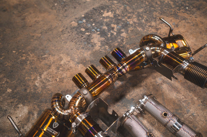 Chevrolet Corvette C8 Z06 Valved Sport Exhaust System - CHEV.C8Z.VSES.TI-CHEV.C8Z.VSES.FF.TI-  DRIVEN - 9