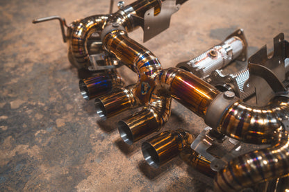 Chevrolet Corvette C8 Z06 Valved Sport Exhaust System - CHEV.C8Z.VSES.TI-CHEV.C8Z.VSES.FF.TI-  DRIVEN - 2