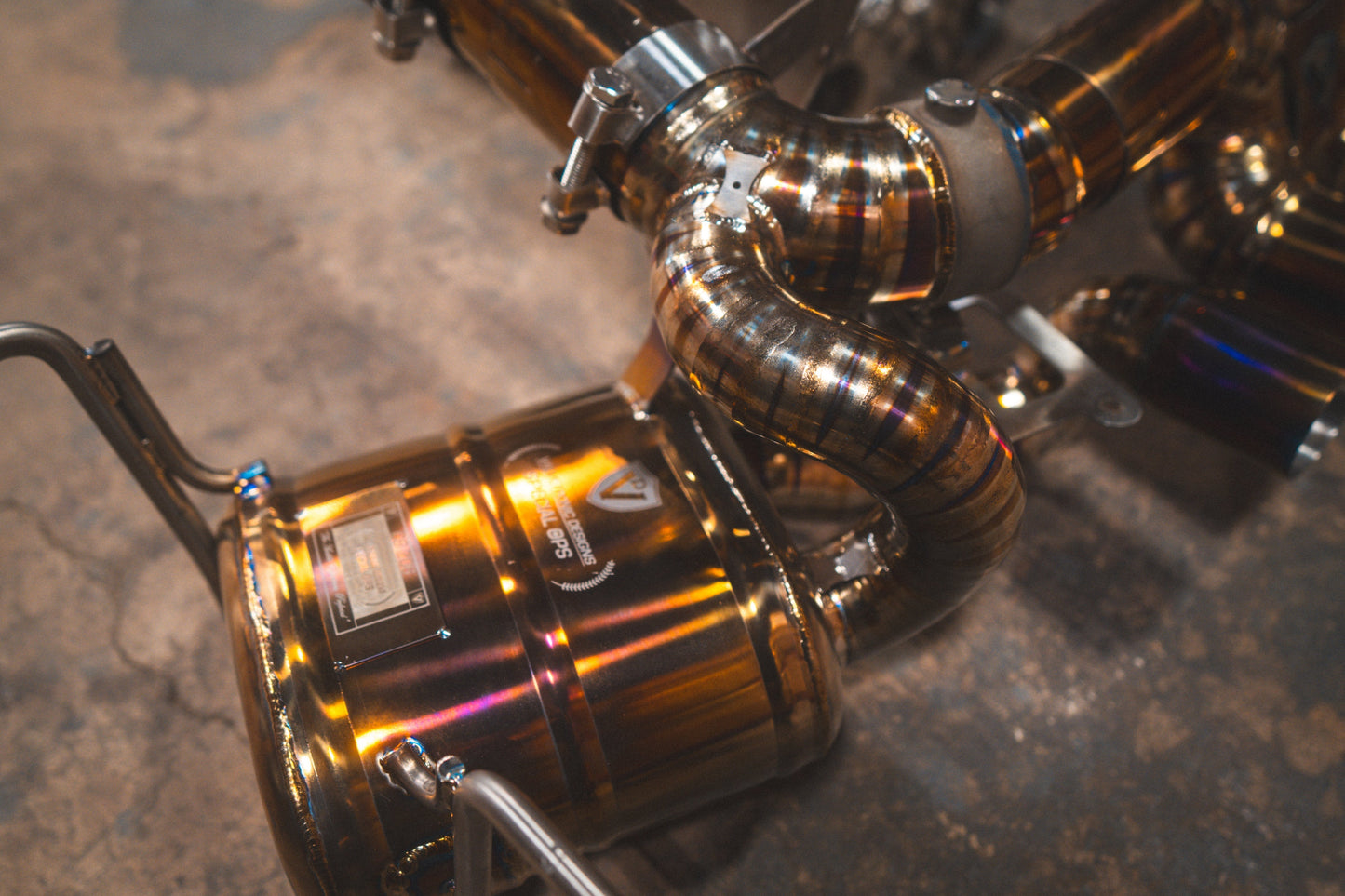 Chevrolet Corvette C8 Z06 Valved Sport Exhaust System - CHEV.C8Z.VSES.TI-CHEV.C8Z.VSES.FF.TI-  DRIVEN - 8