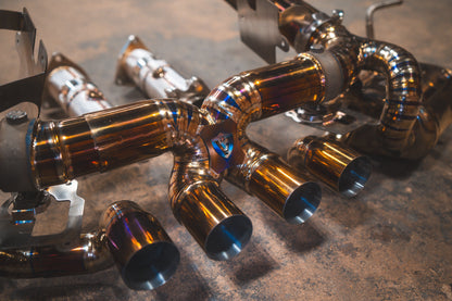 Chevrolet Corvette C8 Z06 Valved Sport Exhaust System - CHEV.C8Z.VSES.TI-CHEV.C8Z.VSES.FF.TI-  DRIVEN - 4