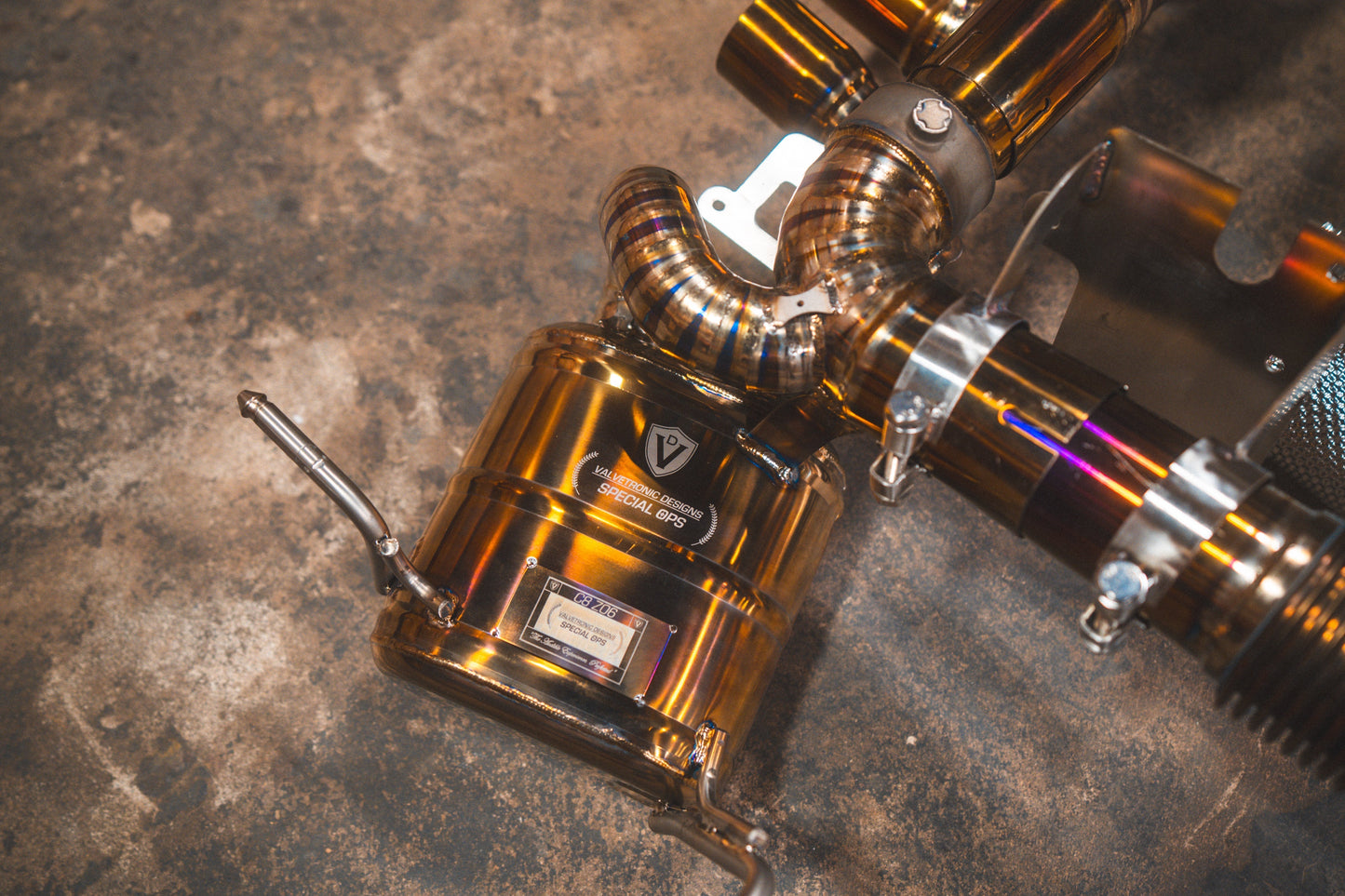 Chevrolet Corvette C8 Z06 Valved Sport Exhaust System - CHEV.C8Z.VSES.TI-CHEV.C8Z.VSES.FF.TI-  DRIVEN - 14