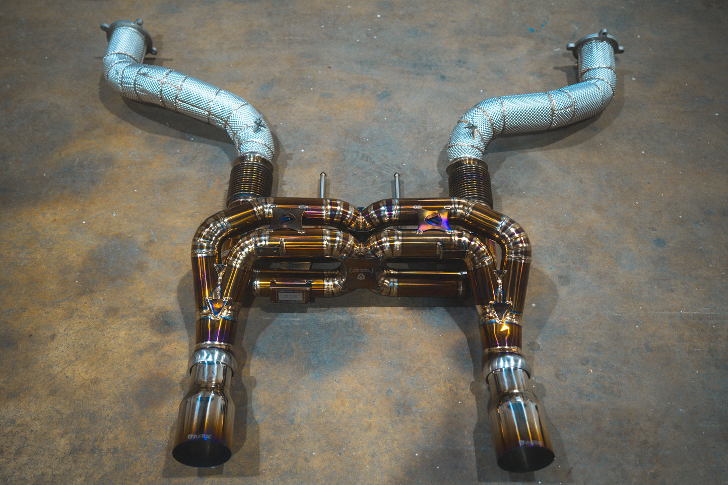 Mclaren 720S Valved Sport Exhaust System - MAC.720S.F1.TI-MAC.720S.F1.FF.TI-MAC.720S.VSES.TI-MAC.720S.VSES.FF.TI-  DRIVEN - 1