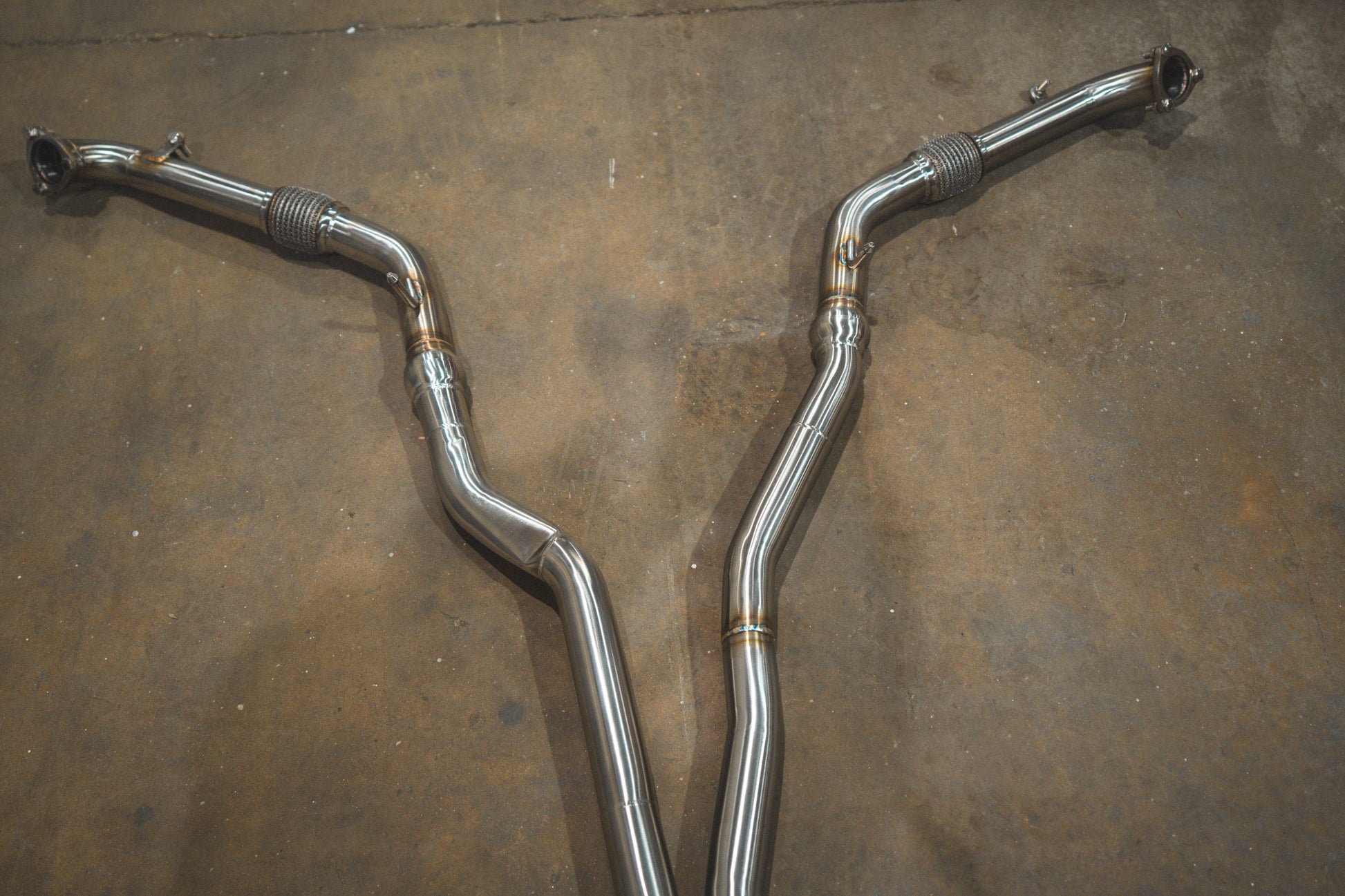 Audi B9 S4 / S5 Valved Sport Exhaust System - AUD.B9.S4.VSES.BR.BRSH-AUD.B9.S4.VSES.BR.BRT-AUD.B9.S4.VSES.BR.BLK-AUD.B9.S4.VSES.BR.RC-AUD.B9.S4.VSES.BR.FC-  DRIVEN - 13